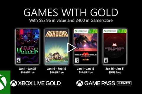 Xbox - January 2022 Games with Gold