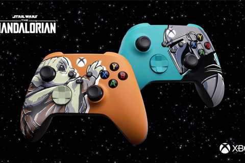 Xbox Unveils Two Custom Controllers Inspired by Hit Disney+ Series, The Mandalorian - Free Game..
