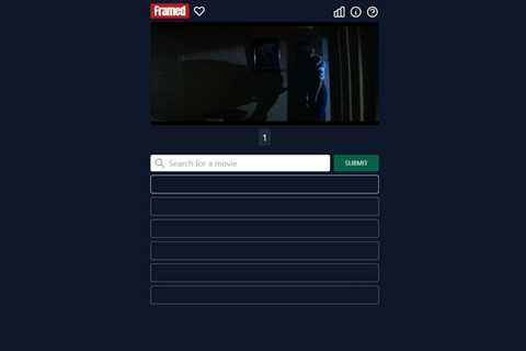 Framed is like Wordle but with movie stills to identify