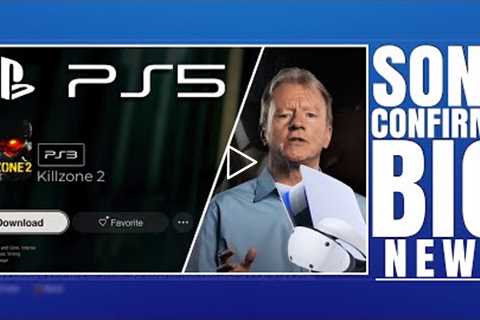 PLAYSTATION 5 ( PS5 ) - PS3 BACKWARDS COMPATIBILITY ON PS5 IS COMING / MORE STUDIO BUYOUTS / PSVR2..