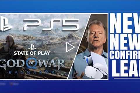 PLAYSTATION 5 ( PS5 ) - GOD OF WAR RAGNAROK HYPE / PSVR 2 BIG LEAP / MAJOR LEAK CONFIRMED WITH NE…