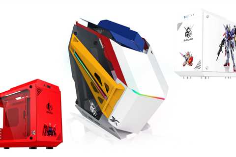 Transform your system into a Gundam with these gaming PC cases