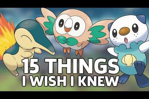 15 Things I Wish I Knew Before Starting Pokémon Legends: Arceus - Gamer Walkthrough