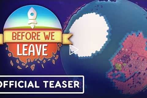 Before We Leave - Official Nintendo Switch Announcement Teaser Trailer