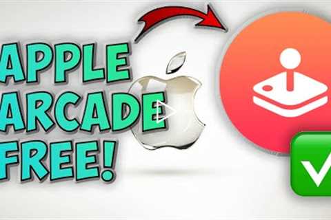 How To Get FREE Apple Arcade ✅ FREE Apple Arcade Games