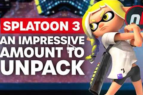 The Splatoon 3 Direct Gave Us An Impressive Amount To Unpack