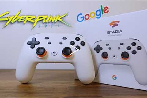 Google Stadia Unboxing with Setup and Gameplay (Cyberpunk 2077, Sniper Elite 4, Destiny 2)