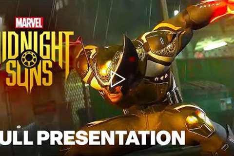 Marvel's Midnight Suns Full Presentation | Disney & Marvel Games Showcase