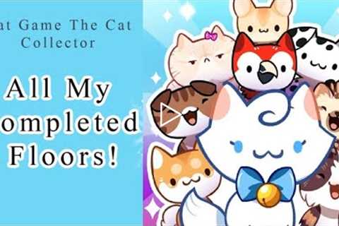 Cat Game: The Cat Collector All My Completed Floors!