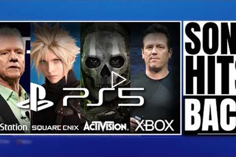 PLAYSTATION 5 ( PS5 ) - SONY PART OWNER SQAURE ENIX / SONY HITS XBOX ACTIVISION DEAL / PSVR 2 HANDS…