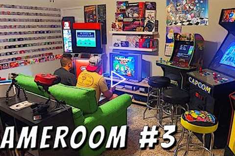 The ULTIMATE Gamers HOUSE! *Game Room(s) Tour*