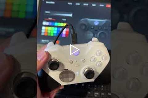 Xbox now lets you change the color of the Xbox button on the Elite 2 controller #xbox #shorts