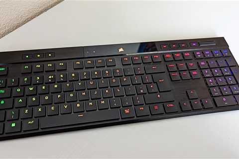 Corsair K100 Air review – a gaming laptop keyboard gone rogue