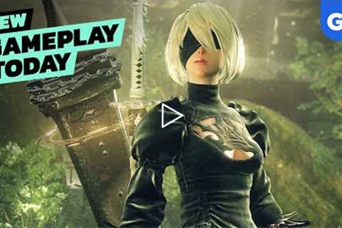 Nier Automata: The End of YoRHa Edition For Nintendo Switch | New Gameplay Today