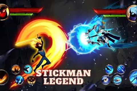 Stickman Legend Part 1: Games for Kids and Adults