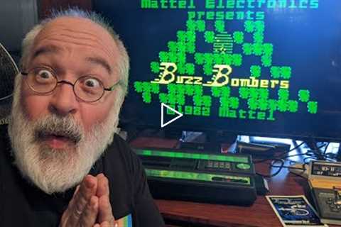 Buzz Bombers - Intellivision - Retro Vintage Video Game - Retrogaming - 8bit 16bit - Gaming