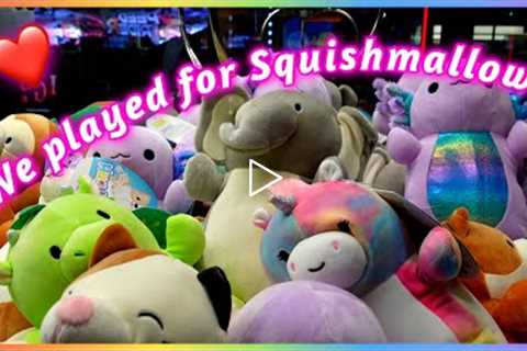 I LOVE THIS SQUISHMALLOW ARCADE GAME!!!