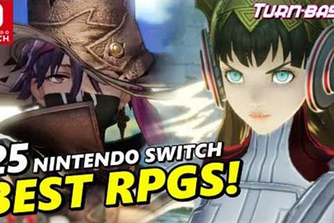 25 BEST Nintendo Switch Turn-based RPGS !