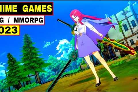 Top 12 Best Recommendations of RPG Anime games 2023 for Android iOS (RPG Mobile or MMORPG 2023)