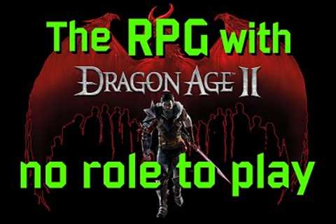 Evaluating Dragon Age II - The RPG with no role to play