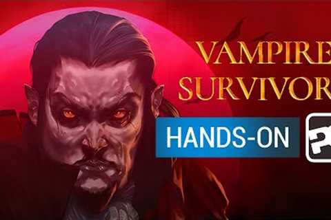 VAMPIRE SURVIVORS is OUT NOW on MOBILE (and it''s great!)