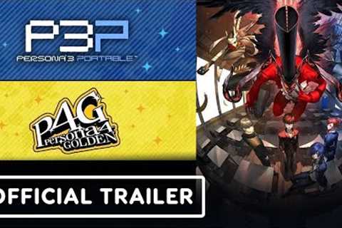 Persona 3 Portable and Persona 4 Golden - Official Release Date Trailer