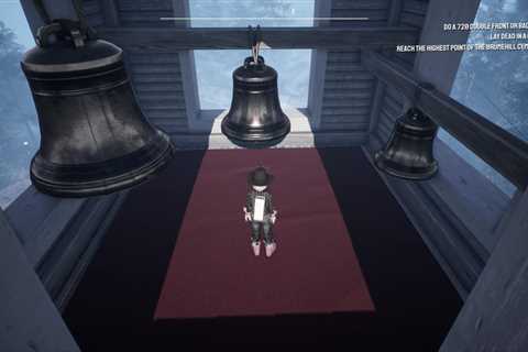 Goat Simulator 3: How to play the church bells for the Imperial Mausoleum quest