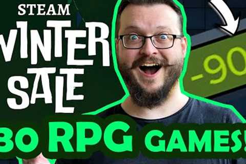 Steam Winter Sale 2022 - 30 RPG Games! Best Deals You CAN''T MISS!