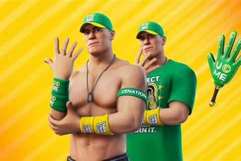 John Cena returns to the Fortnite Item Shop