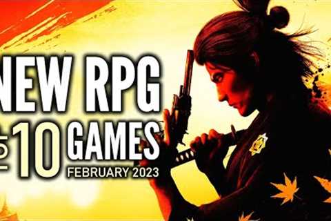 Top 10 Best NEW RPG Games That Coming This February | 2023 Edition