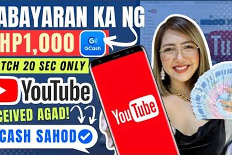 NEW RELEASE! P1,000 FREE GCASH BY WATCHING YOUTUBE VIDEOS | DAILY PAYOUT WALANG PUHUNAN ✅ 100% LEGIT