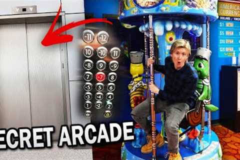 I Found a SECRET Arcade with the WEIRDEST Games!