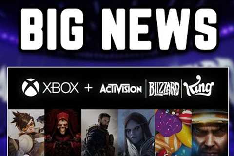 MAJOR News for Xbox Activision Blizzard Acquisition