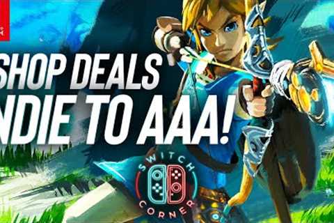 New Nintendo ESHOP Sale Has Everything From Indie To AAA! Nintendo Switch ESHOP Deals