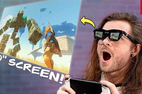 Are the NEW Nintendo Switch GLASSES the FUTURE?!