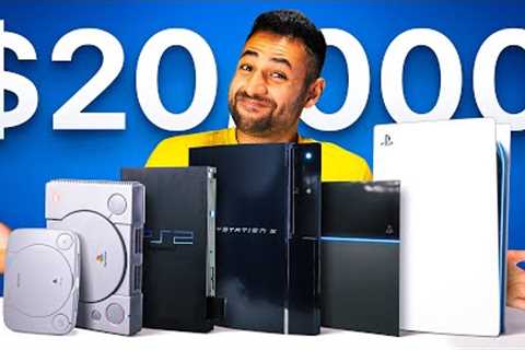 I bought every Playstation Ever.