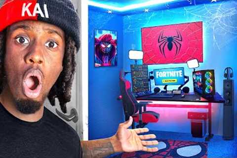 I Built Kai Cenat His Dream Gaming Room!