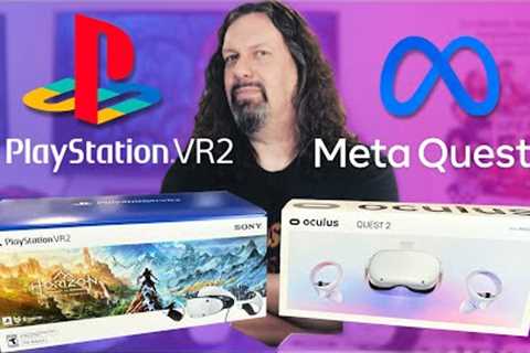 PlayStation VR2 vs Meta Quest 2 - Which is BETTER?