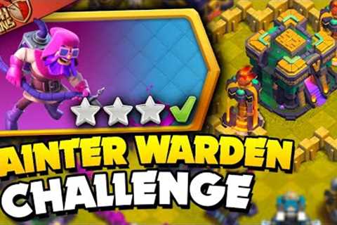 Easily 3 Star the Painter Warden Challenge (Clash of Clans)