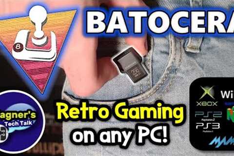PC Retro Gaming using Batocera from a USB Stick: Setup Guide