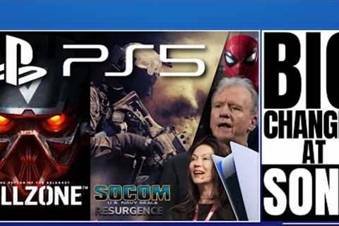 PLAYSTATION 5 ( PS5 ) - KILLZONE & SOCOM PS5 UPDATE!? / INSOMNIAC RESPOND ON SPIDER MAN 2 NEWS..