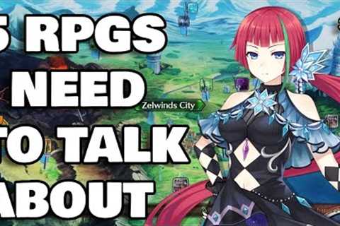 5 RPGs I Need To Talk About -3-