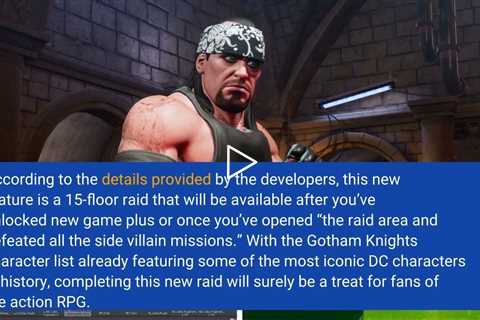 Gotham Knights adds ‘The Kelvin Incident’ raid as part of its latest patch