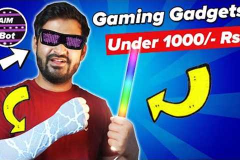 Top TECH ACCESSORIES For Your GAMING PC - Under 1000/- Rs 🔥