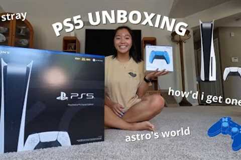 i got chosen! | PS5 unboxing, set up, and gameplay