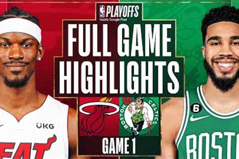 #8 Heat at #2 CELTICS | FULL GAME 1 HIGHLIGHTS | May 17, 2023