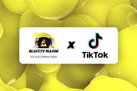 The CSGO event in Paris Major is the first to be streamed on TikTok.