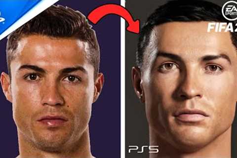 Fifa 22 New Face Scans for PS5 & Next Gen Graphics: Playstation 5 Fifa 22