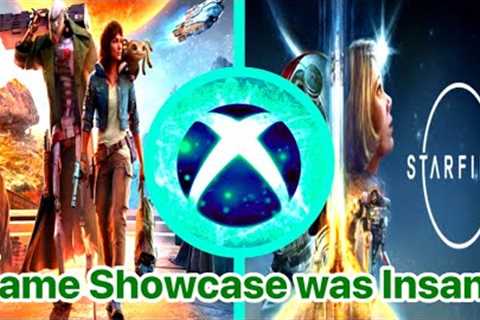 THE XBOX GAMES SHOWCASE WAS INSANE!!