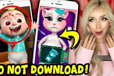 DO NOT DOWNLOAD These Cursed Baby App Games...(*BAD IDEA*)